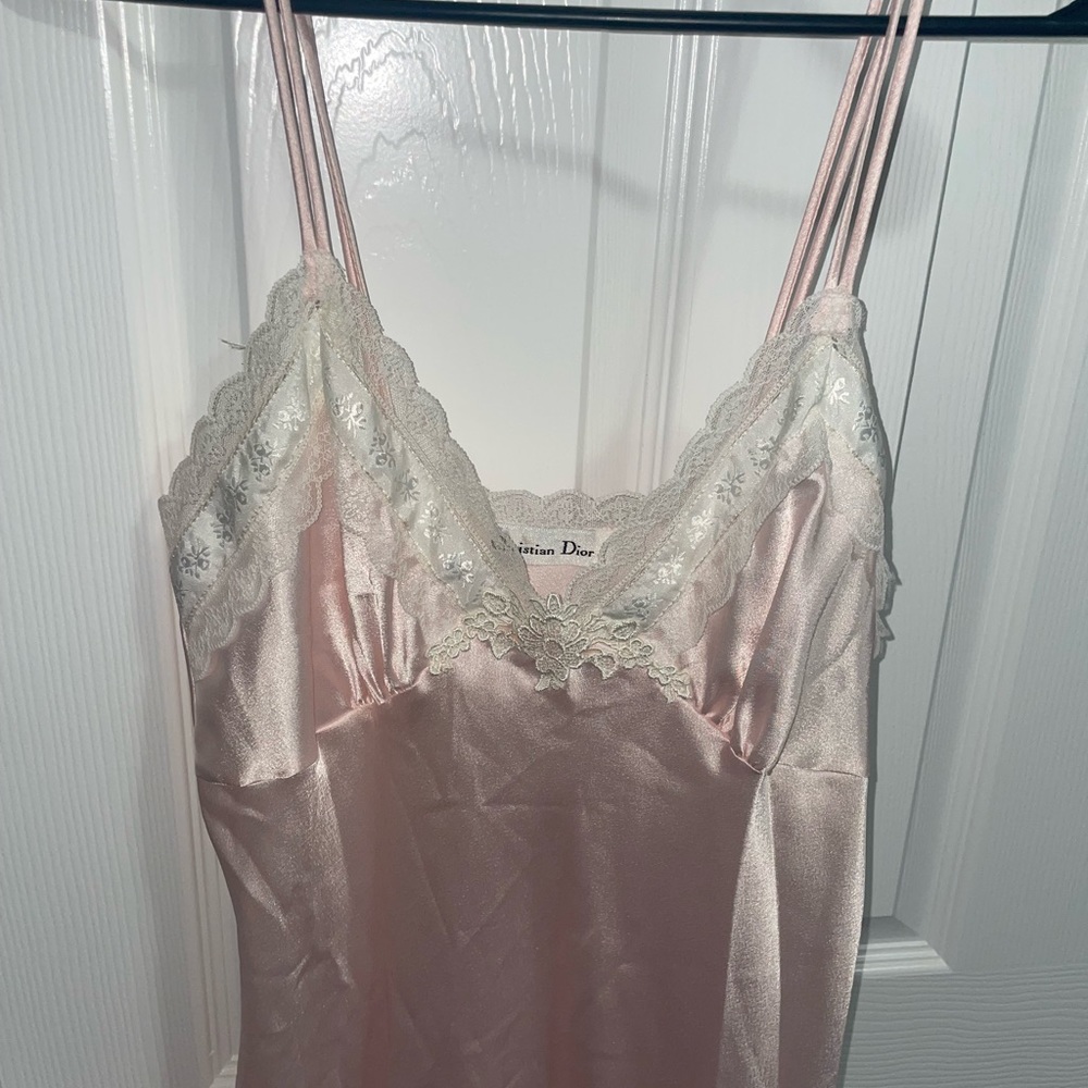 Vintage Christian Dior Nightgown Medium - Picture 3 of 8